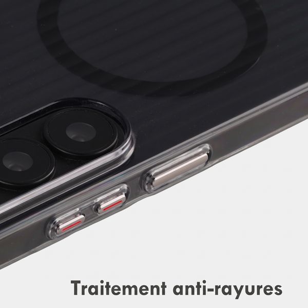 Accezz Coque arrière Lite avec MagSafe | Fluted | Samsung Galaxy S26 Ultra - Noir