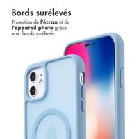 imoshion Coque Color Guard avec MagSafe Apple iPhone 11 - Bleu clair