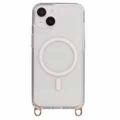 Selencia Coque arrière Rivièra MagSafe avec crochets amovibles Apple iPhone 14 / 13 - Transparent