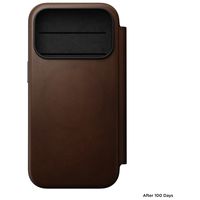 Nomad Étui de télephone portefeuille Modern Leather Folio Apple iPhone 18 Pro / 17 Pro - Brown