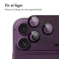 imoshion Protection Caméra en verre trempé 2 Pack pour l'Apple iPhone 18 Pro - Plum