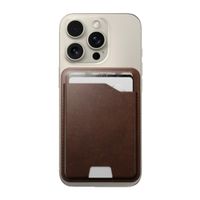 Nomad Horween Portefeuille Mag en cuir avec Apple Find My Tracking - Rustic Brown