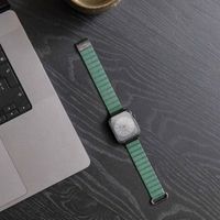 imoshion Bracelet en cuir magnétique Apple Watch | 38/40/41/42 mm - Vert