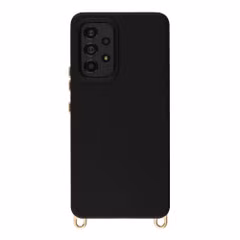 Selencia Coque arrière Rivièra avec MagSafe avec crochets amovibles Samsung Galaxy A53 - Velvet Black