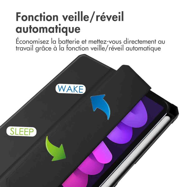imoshion Coque tablette rigide Trifold Apple iPad Mini 7 (2024) / iPad Mini 6 (2021) - Noir