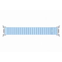 Samsung Bracelet en tissu original Samsung Galaxy Watch 9 (40/44mm) / Watch 8 (40/44mm) / Classic (46mm) - Taille S/M - Bleu