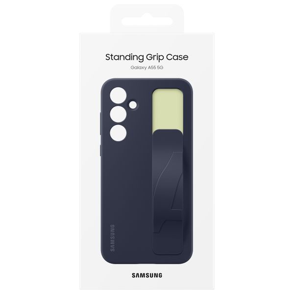 Samsung Coque arrière originale Standing Grip Samsung Galaxy A55 - Blue