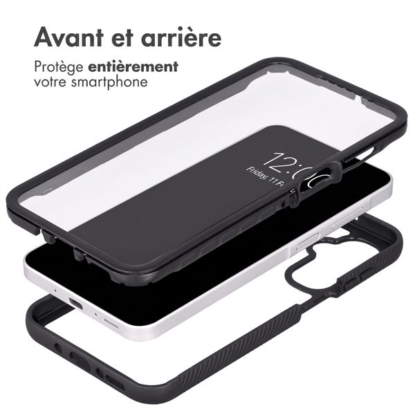 imoshion Coque 360° Full Protective Samsung Galaxy A18 (4G) - Noir