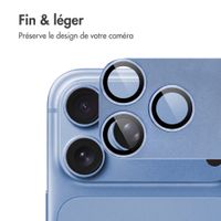 imoshion Protection Caméra en verre trempé 2 Pack pour l'Apple iPhone 18 Pro Max - Light Blue