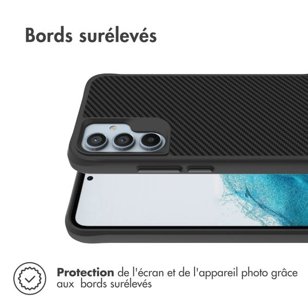 imoshion Rugged Hybrid Carbon Case Samsung Galaxy A54 (5G) - Noir
