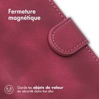 imoshion Etui de télephone portefeuille avec cordon Xiaomi Redmi Note 15 (5G) - Rouge