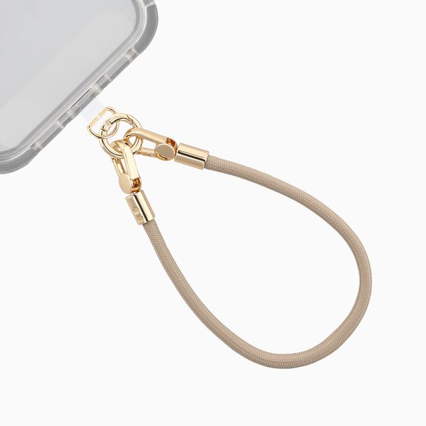Selencia Bracelet universel avec 2 crochets - Beige