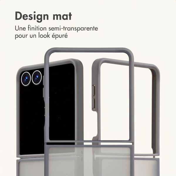 imoshion Coque Color Guard Samsung Galaxy Z Flip 8 - Gris