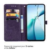 imoshion Etui de télephone Mandala Motorola Thinkphone 25 / Edge 50 Neo / Edge 60 Neo - Violet