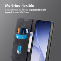 imoshion Étui de téléphone portefeuille Slim Oppo Reno15 F (5G) - Noir