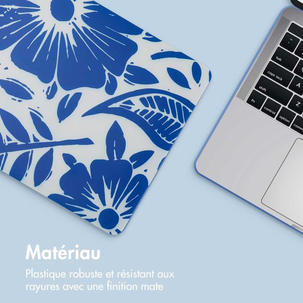 imoshion Coque Design Laptop Apple MacBook Pro 13 pouces (2020 / 2022) - Flower Tile