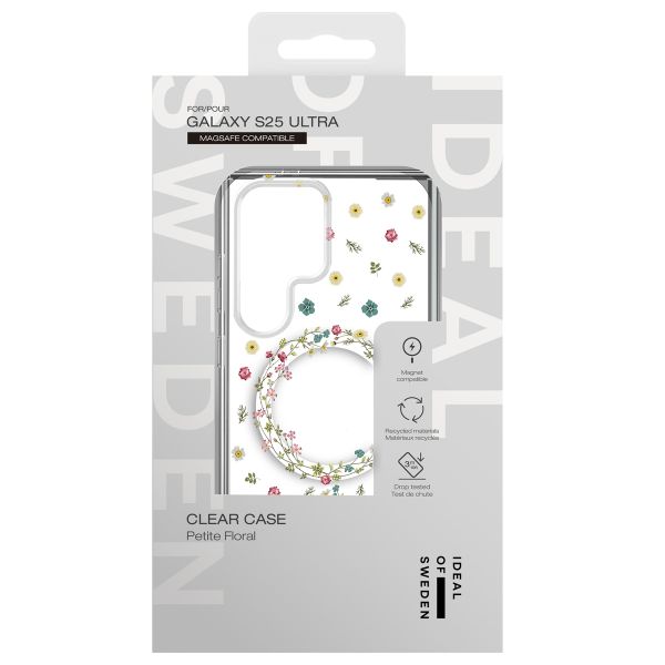 iDeal of Sweden Coque Clear MagSafe Samsung Galaxy S25 Ultra - Petite Floral