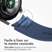 imoshion Pr3825 Samsung Galaxy Watch 4 / 5 / 6 / 7 / FE (20 mm) - Bleu foncé