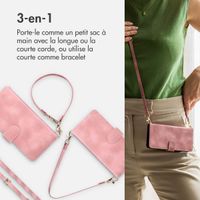 imoshion Etui de télephone portefeuille avec cordon Samsung Galaxy A15 (5G/4G) - Rose