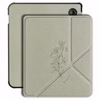 imoshion Étui de liseuse portefeuille design Pliable Kobo Libra Colour - Floral Green