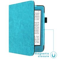 imoshion Étui de liseuse portefeuille en cuir végan Tolino Page 2 - Bleu clair
