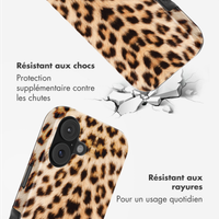 Selencia Coque arrière Vivid avec MagSafe Apple iPhone 17 - Wild Leo