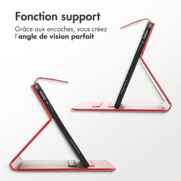 imoshion Coque tablette Samsung Galaxy Tab A11 Plus - Rouge