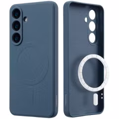 imoshion Coque Couleur avec MagSafe Samsung Galaxy S25 - Bleu foncé