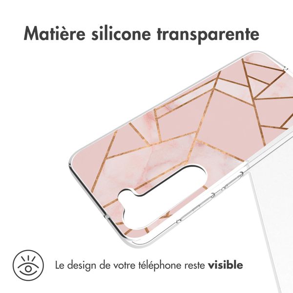 imoshion Coque Design Samsung Galaxy S23 Plus - Pink Graphic