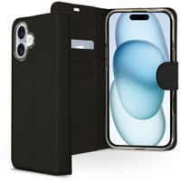 Accezz Étui de télephone Wallet Apple iPhone 16 Plus - Noir