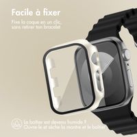 imoshion Coque rigide à couverture complète Apple Watch 1 / 2 / 3 - 38 mm - Lumière stellaire