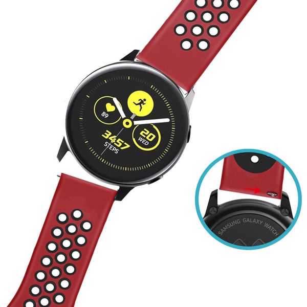 imoshion Pr340 Samsung Galaxy Watch 4 / 5 / 6 / 7 / FE (20 mm) - Rouge