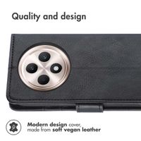 imoshion Étui de télephone portefeuille de luxe Oppo Reno 12F 5G - Noir