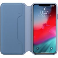 Apple Étui de télephone portefeuille Leather Folio Apple iPhone Xs Max - Cornflower
