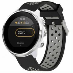 imoshion Bracelet sport silicone  - Connexion universelle 24 mm - Black / Grey