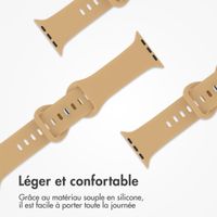 imoshion Bracelet en silicone⁺ Apple Watch | 38/40/41/42 mm - Taille S/M - Walnut