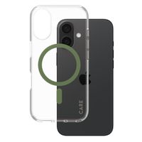 CARE by PanzerGlass Coque Urban Combat MagSafe Apple iPhone 16 - Green