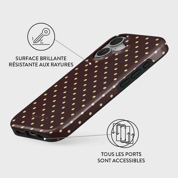Burga Coque Tough MagSafe Apple iPhone 16 - Sorry Busy