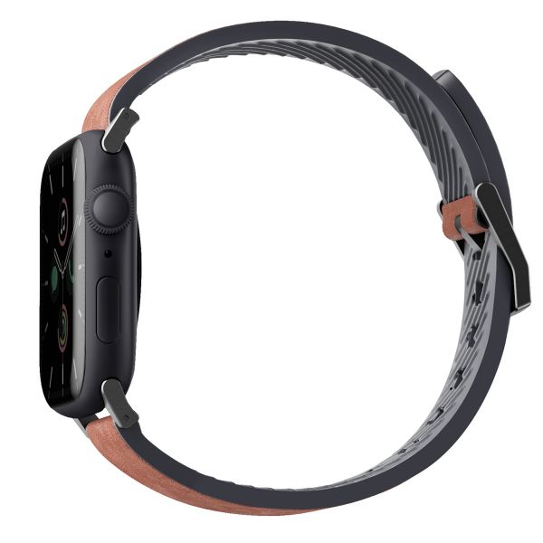 Uniq Bracelet Straden étanche en cuir Apple Watch | 44/45/46/49 mm - Toffee
