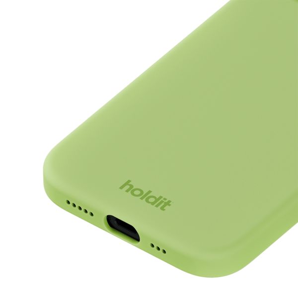 Holdit Coque Silicone Apple iPhone 14 / 13 - Matcha