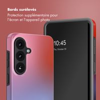 Selencia Coque arrière Vivid avec MagSafe Samsung Galaxy S26 - Gradient Soft Blush