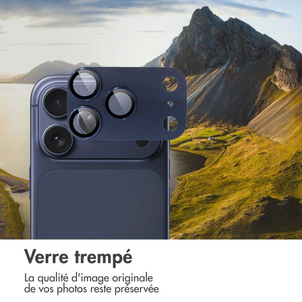 imoshion Protection Caméra en verre trempé 2 Pack Apple Apple iPhone 17 Pro - Deep Blue