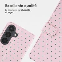 imoshion Étui de télephone portefeuille Design Samsung Galaxy S26 - Happy Dots