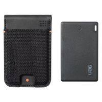 UAG Metropolis portefeuille avec tracker - Compatible avec Apple et Android - Kevlar Black