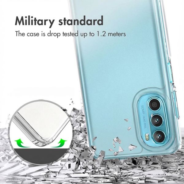 Accezz Coque Xtreme Impact Motorola Moto G52 / G82 - Transparent