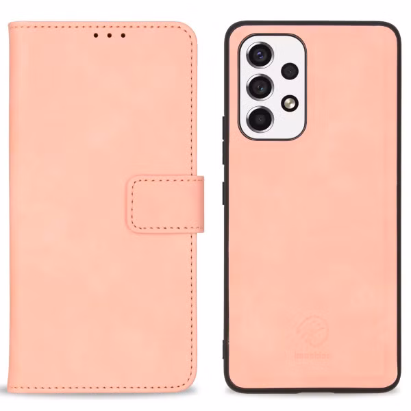 imoshion Etui de télephone luxe 2-en-1 amovible Samsung Galaxy A53 - Rose