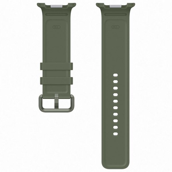 Samsung Bracelet Sport original Samsung Galaxy Watch 9 (40/44mm) / Watch 8 (40/44mm) / Classic (46mm) - Taille M/L - Olive