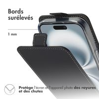 Accezz Étui à rabat Apple iPhone 16 Pro - Noir