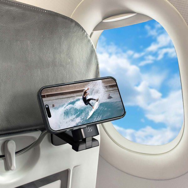Scosche Travel Mount avec MagSafe – Support téléphone – Réglable – Magnétique – Noir