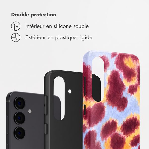 Selencia Coque arrière Vivid Samsung Galaxy S24 - Rebel Crush